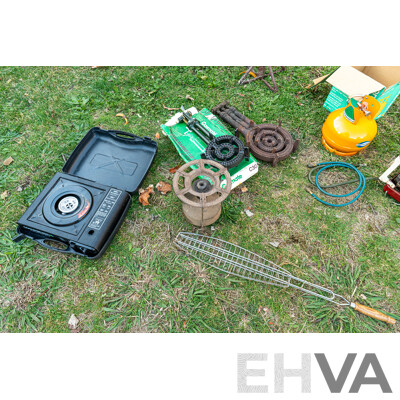 Job Lot Various Outdoor Cooking Equipment ETC