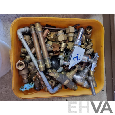 Job Lot Various Plumbing Fittings & Accessories ETC