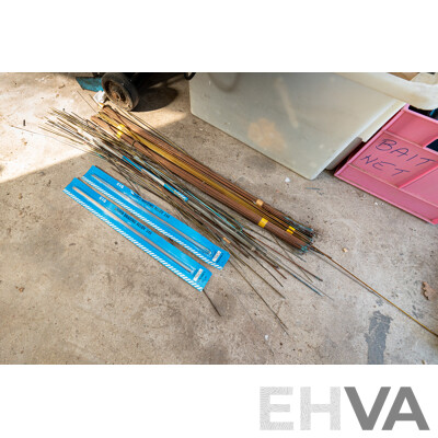Oxy Acetylene Trolley with Gas Bottles & Miscellaneous Welding Accessories ETC