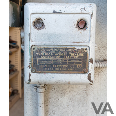 1950 Circa, Igranic Pedestal Grinder 260mm