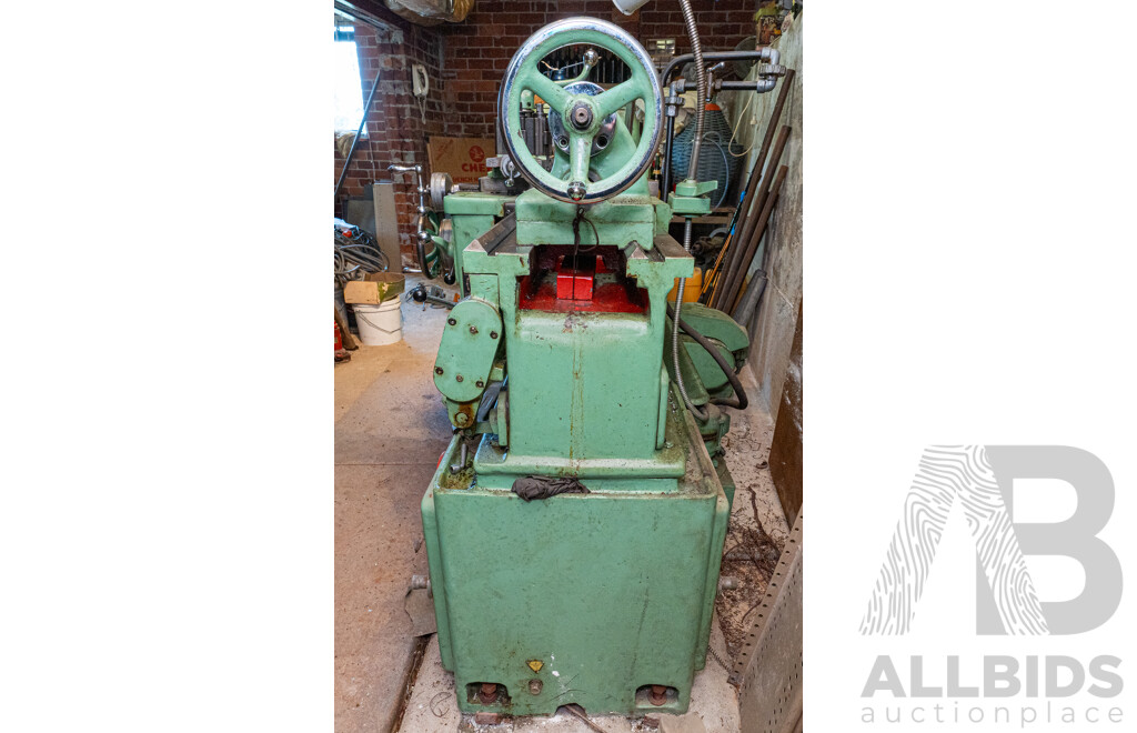 1960 Circa Stanko 1A616 Lathe with Accessories & Steel Tool Cabinet