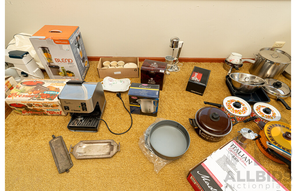 Job Lot Assorted Vintage Cookware & Appliances ETC