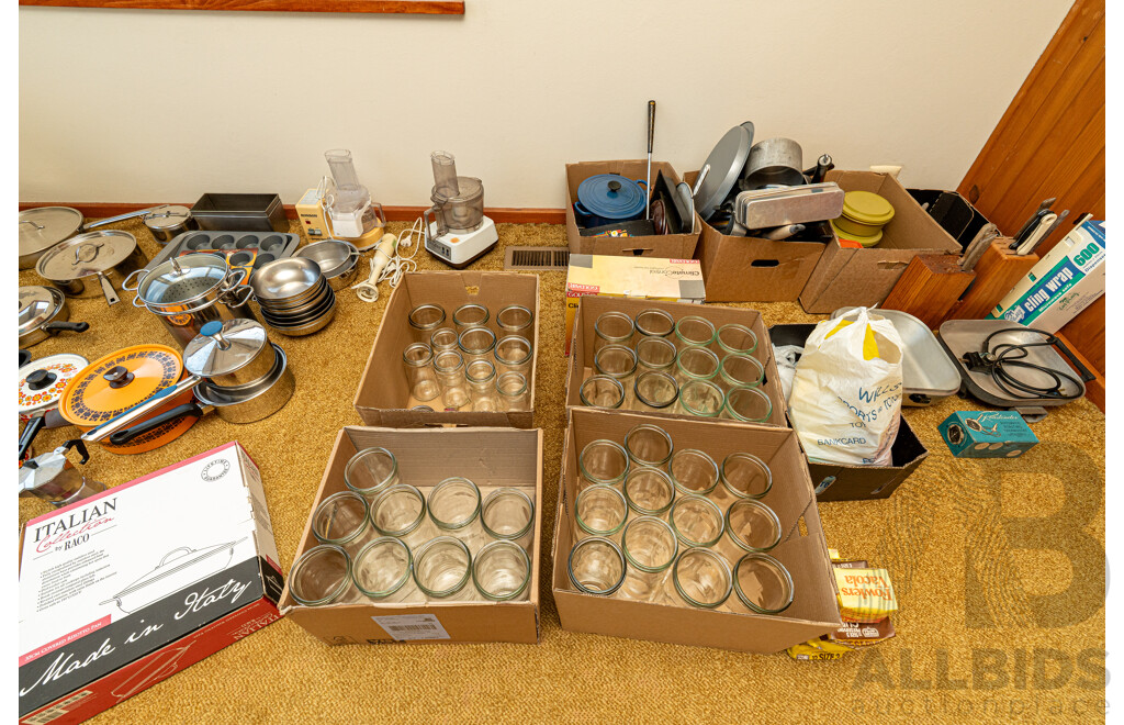 Job Lot Assorted Vintage Cookware & Appliances ETC
