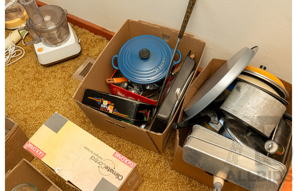 Job Lot Assorted Vintage Cookware & Appliances ETC