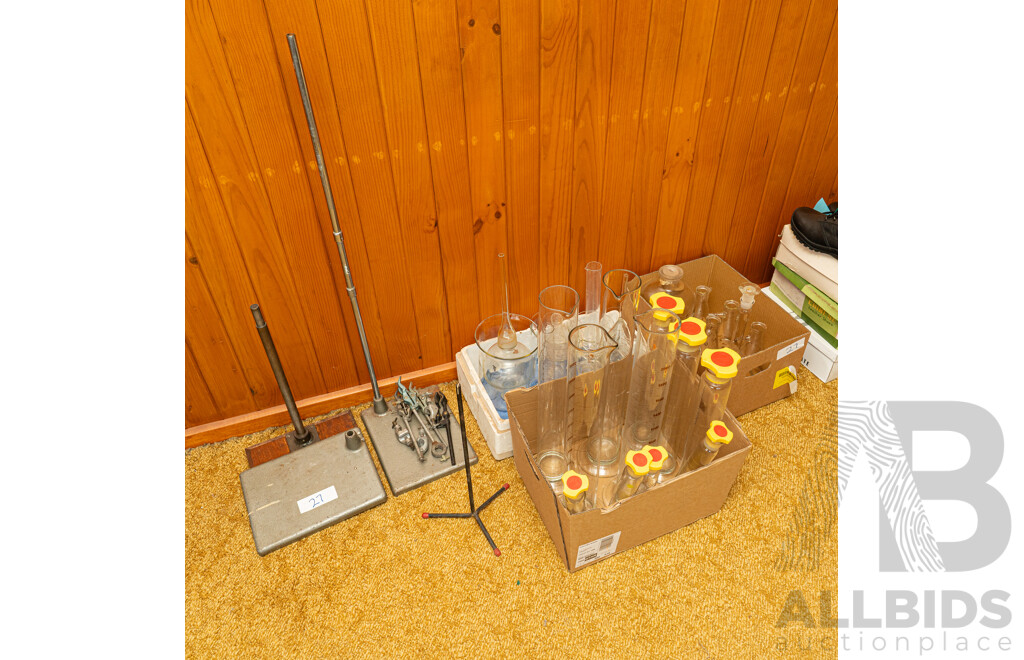 Job Lot Assorted Vintage Lab Equipment ETC
