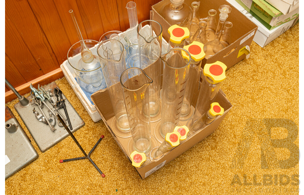 Job Lot Assorted Vintage Lab Equipment ETC