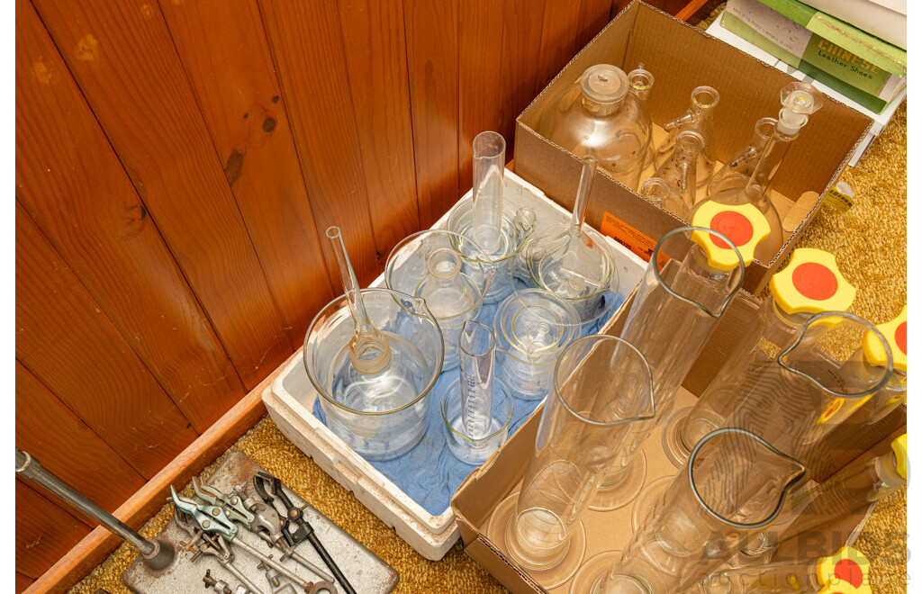 Job Lot Assorted Vintage Lab Equipment ETC
