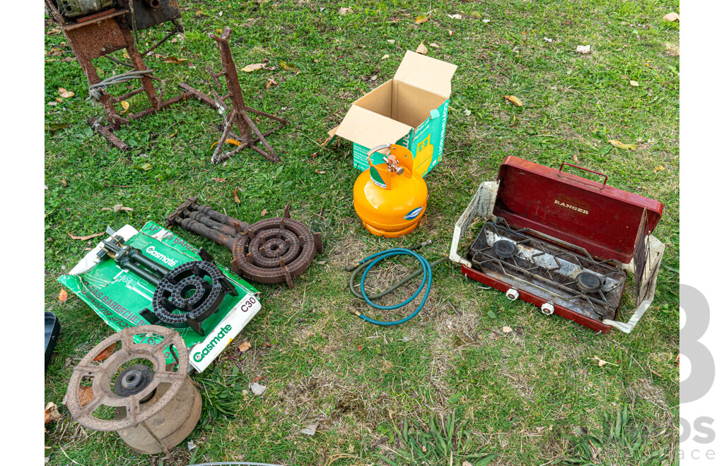Job Lot Various Outdoor Cooking Equipment ETC