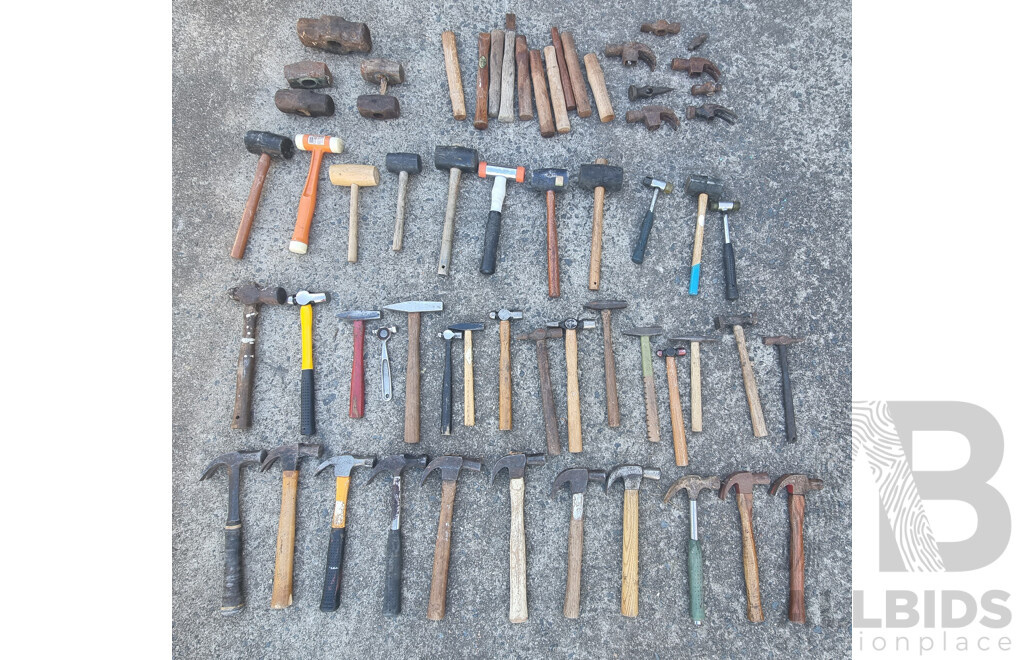 Job Lot Various Hand Tools -  Assortment of Hammers ETC