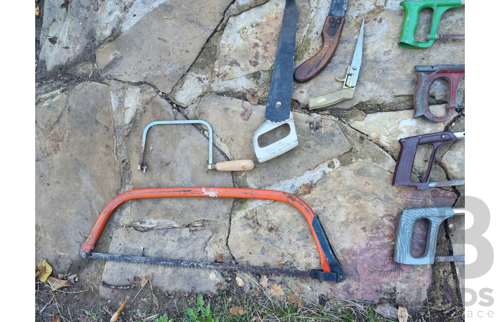 Job Lot Various Hand Tools - Hand Saws ETC