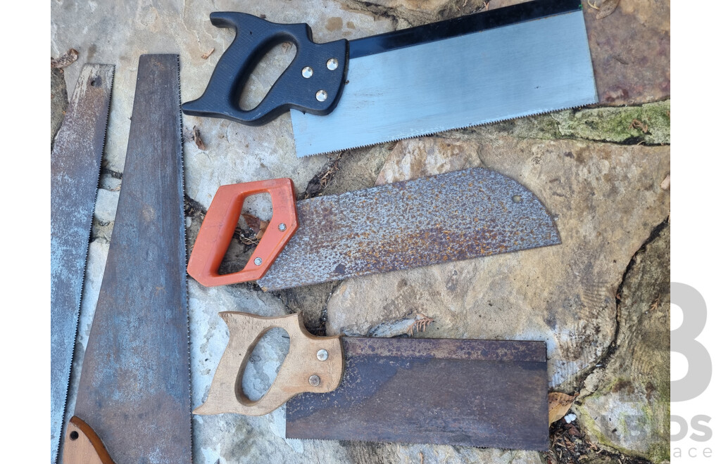 Job Lot Various Hand Tools - Hand Saws ETC