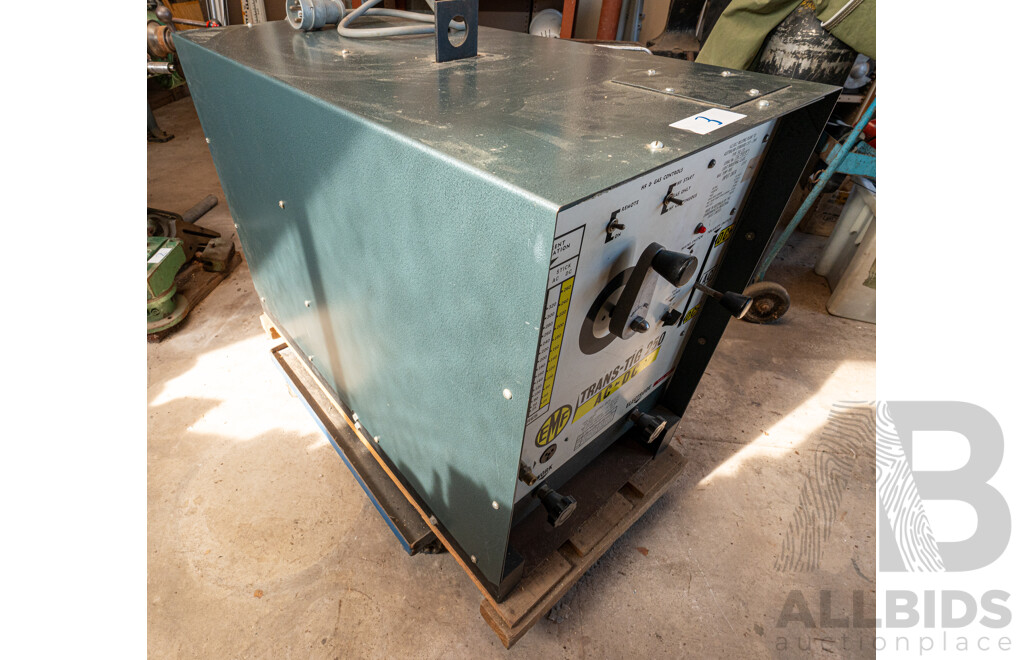 EMF Trans-Tig 250 Electrode Welder ADCD Welding Plant ETC