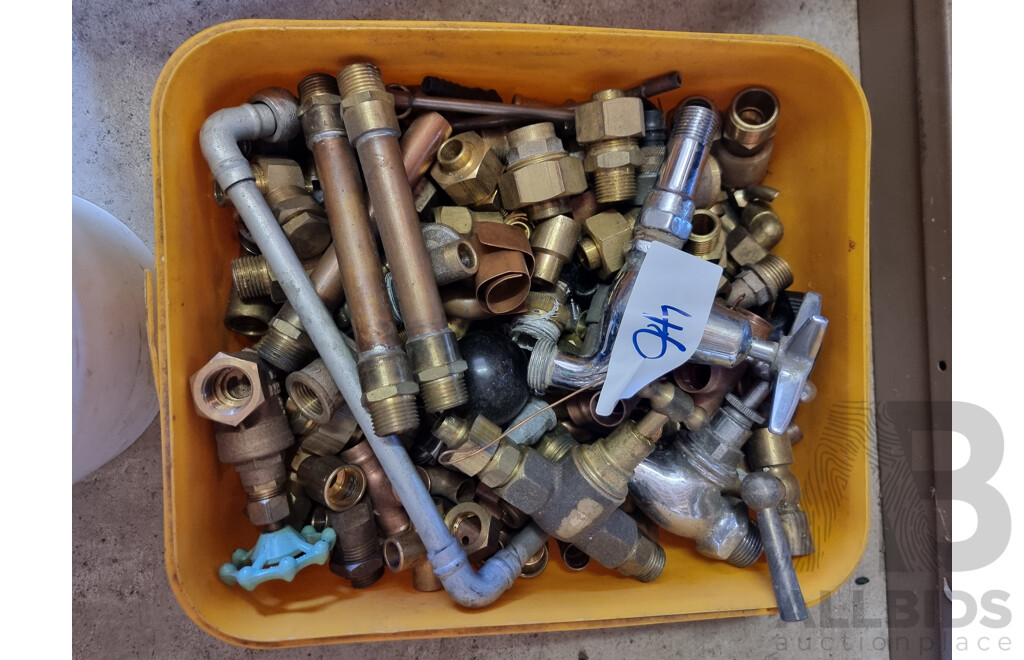 Job Lot Various Plumbing Fittings & Accessories ETC