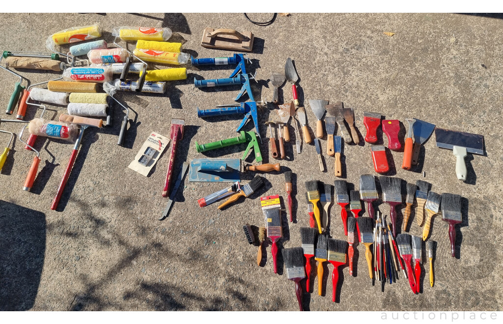 Job Lot Various Hand Tools - House Painting Tools ETC