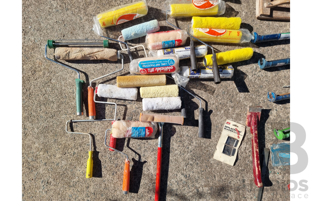 Job Lot Various Hand Tools - House Painting Tools ETC