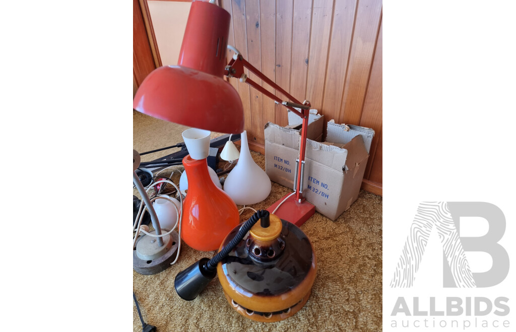 Job Lot Various Lighting Fixtures ETC