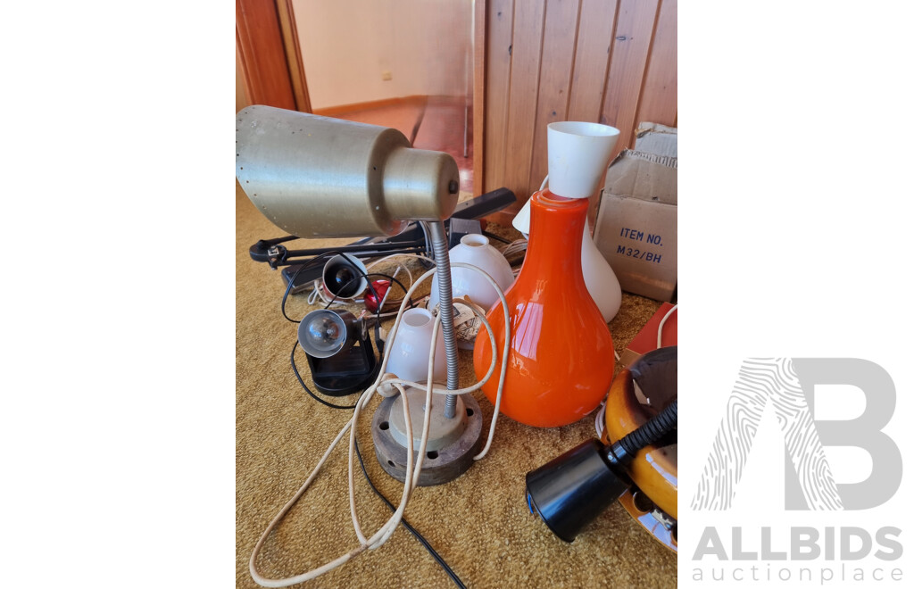 Job Lot Various Lighting Fixtures ETC
