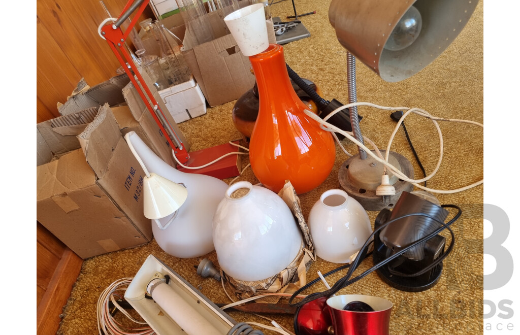 Job Lot Various Lighting Fixtures ETC