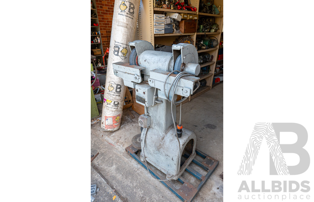 1950 Circa, Igranic Pedestal Grinder 260mm