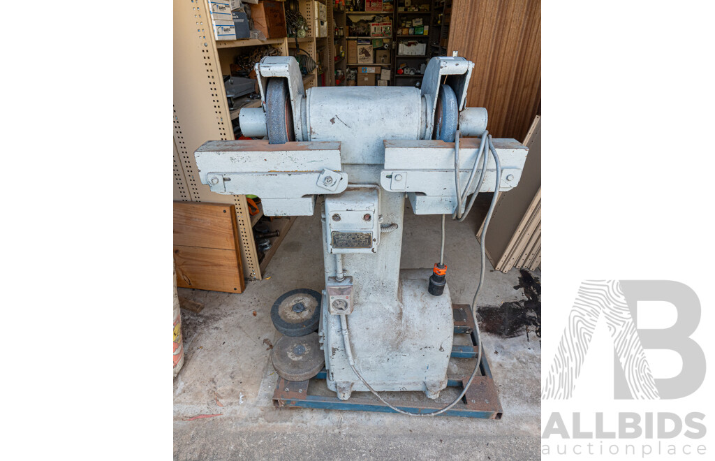 1950 Circa, Igranic Pedestal Grinder 260mm