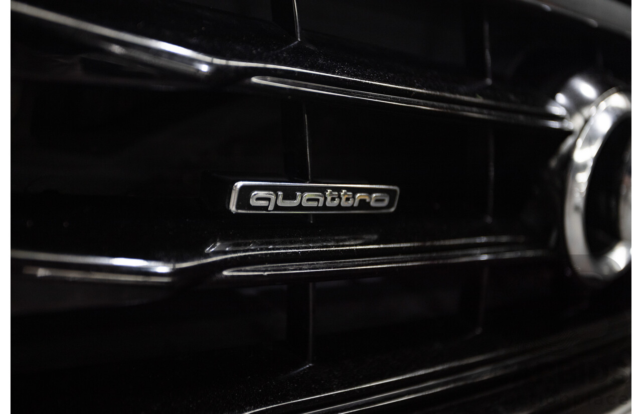 05/2015 Audi A3 Sportback S-line 1.8 TFSI Quattro (AWD) AMBITION 8V MY16 5D Hatchback Glacier White Turbo 1.8L