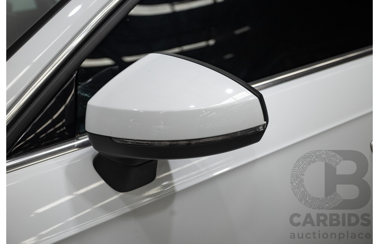 05/2015 Audi A3 Sportback S-line 1.8 TFSI Quattro (AWD) AMBITION 8V MY16 5D Hatchback Glacier White Turbo 1.8L