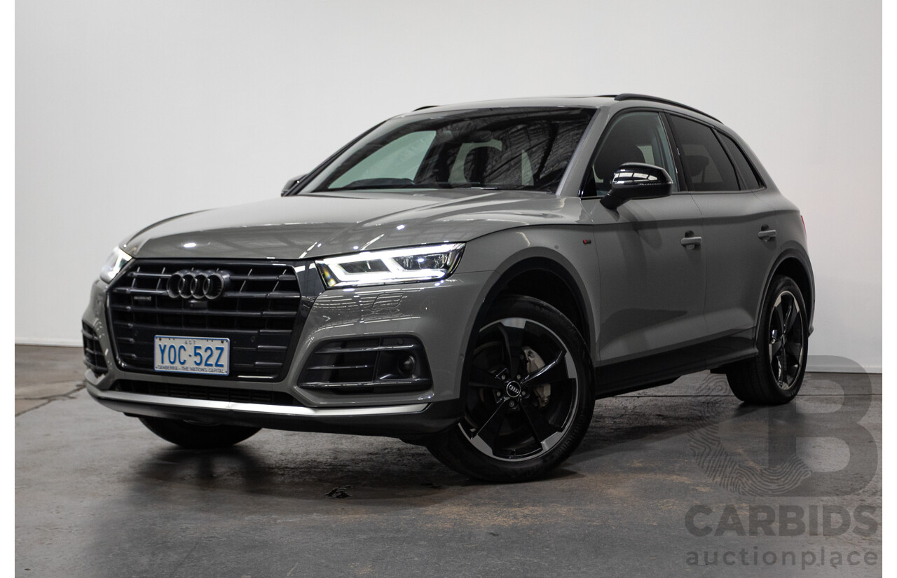 Audi Q5 2.0 TFSI Quattro S-line Black (AWD) FY MY17 4D Wagon Quantum Grey Metallic Turbo 2.0L