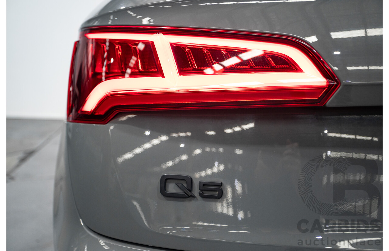 Audi Q5 2.0 TFSI Quattro S-line Black (AWD) FY MY17 4D Wagon Quantum Grey Metallic Turbo 2.0L