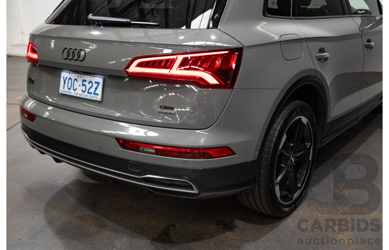 Audi Q5 2.0 TFSI Quattro S-line Black (AWD) FY MY17 4D Wagon Quantum Grey Metallic Turbo 2.0L