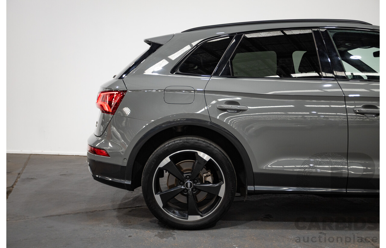 Audi Q5 2.0 TFSI Quattro S-line Black (AWD) FY MY17 4D Wagon Quantum Grey Metallic Turbo 2.0L