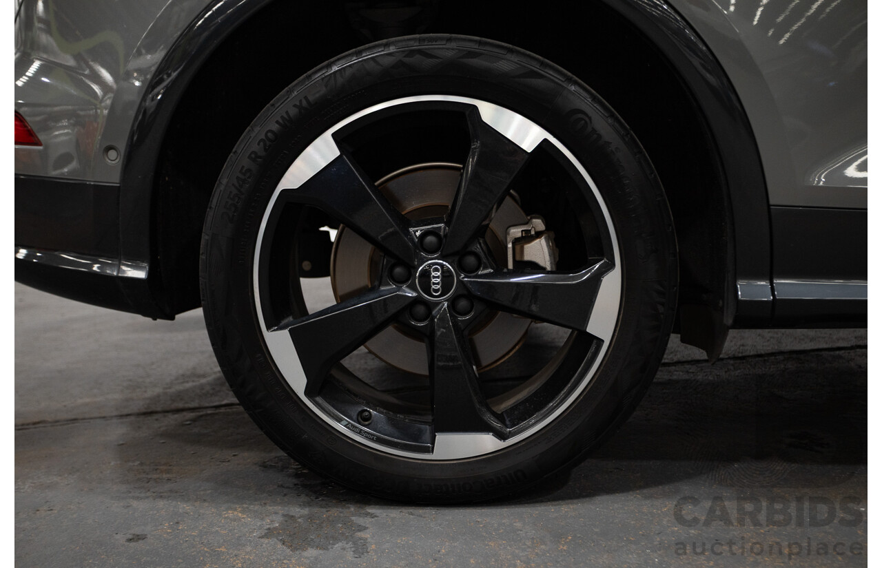 Audi Q5 2.0 TFSI Quattro S-line Black (AWD) FY MY17 4D Wagon Quantum Grey Metallic Turbo 2.0L