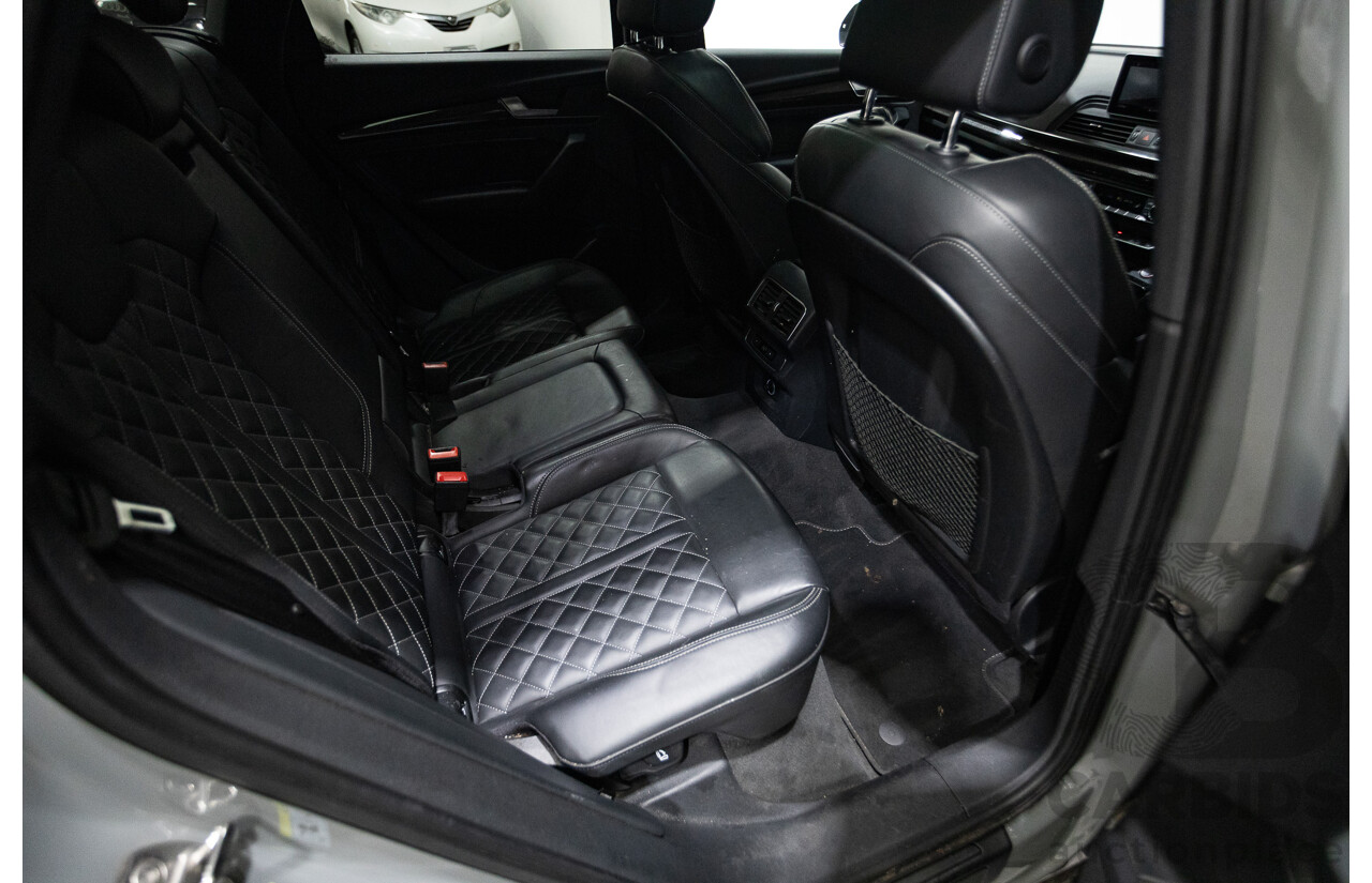 Audi Q5 2.0 TFSI Quattro S-line Black (AWD) FY MY17 4D Wagon Quantum Grey Metallic Turbo 2.0L