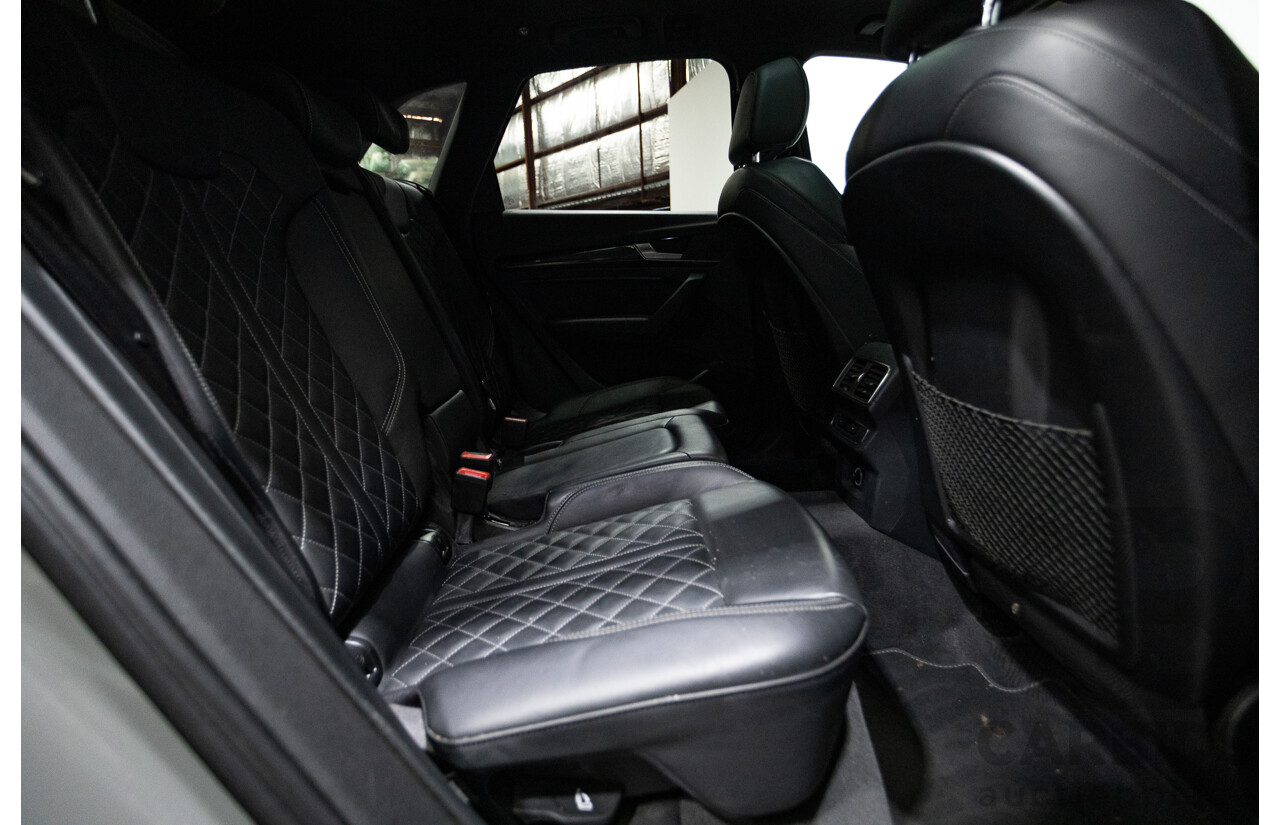 Audi Q5 2.0 TFSI Quattro S-line Black (AWD) FY MY17 4D Wagon Quantum Grey Metallic Turbo 2.0L