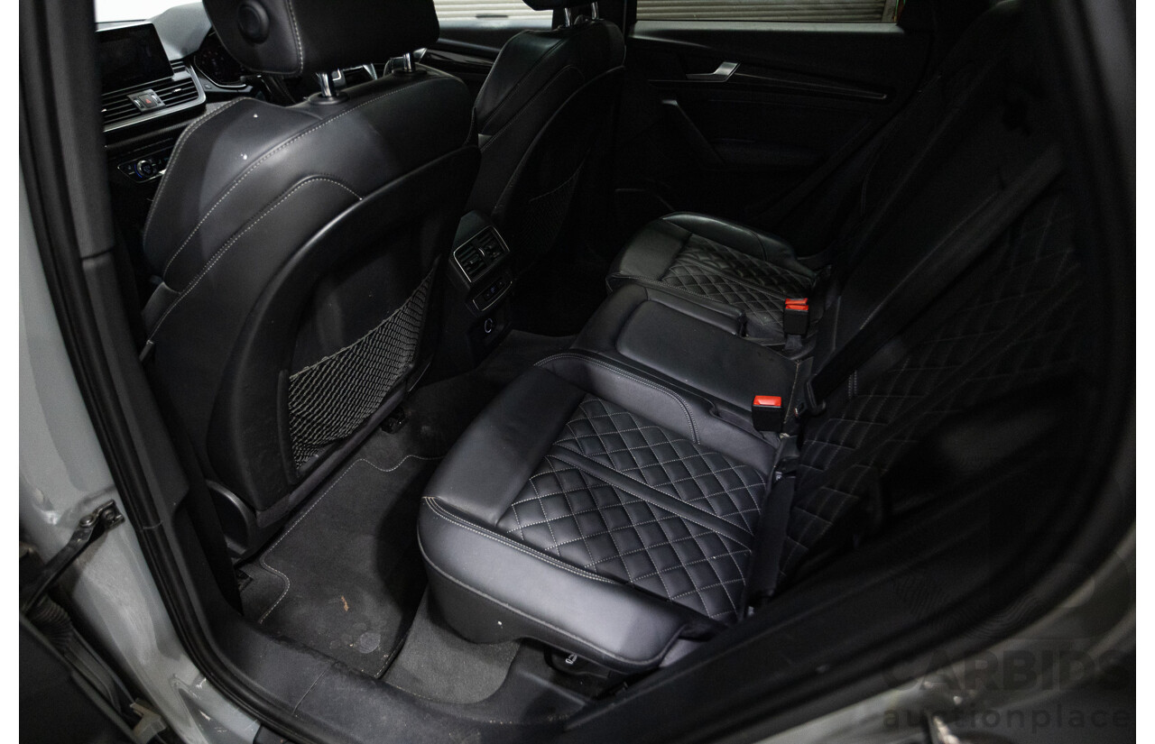 Audi Q5 2.0 TFSI Quattro S-line Black (AWD) FY MY17 4D Wagon Quantum Grey Metallic Turbo 2.0L