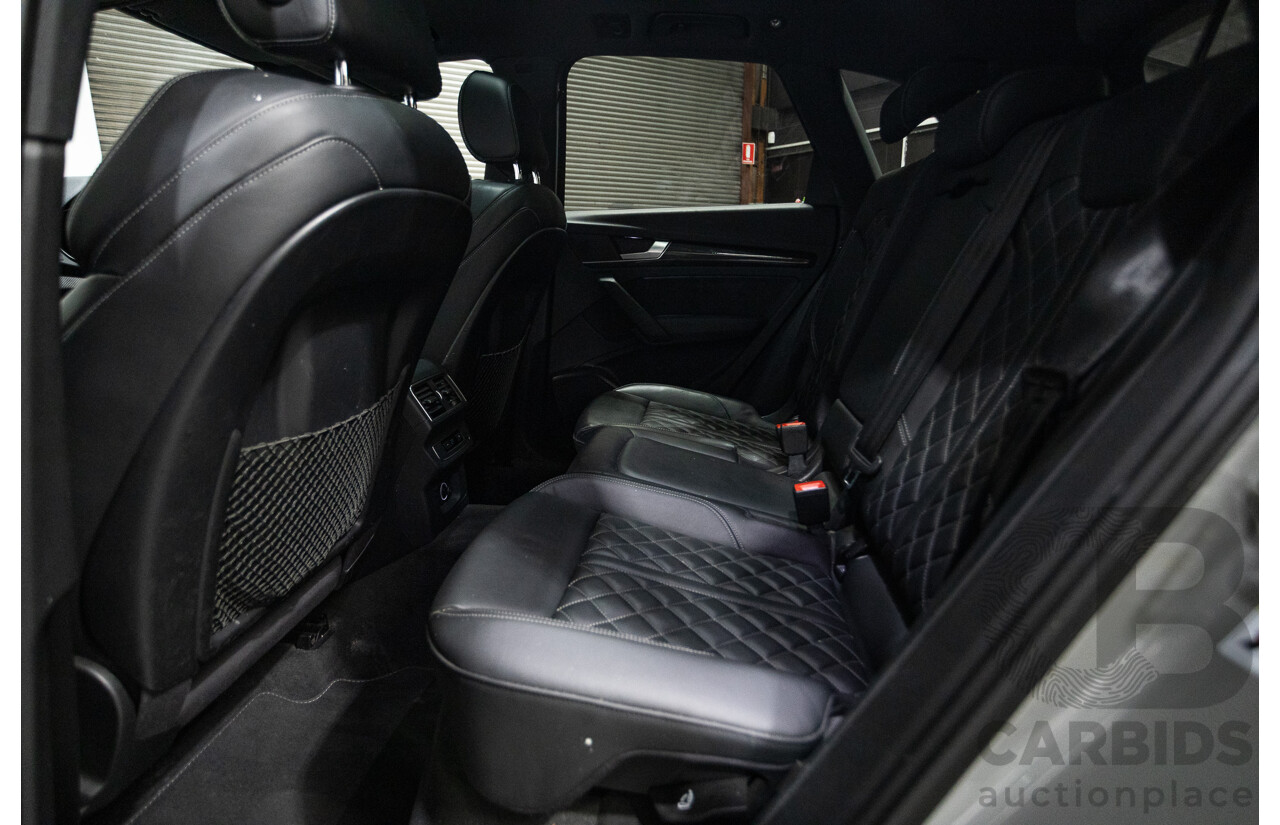 Audi Q5 2.0 TFSI Quattro S-line Black (AWD) FY MY17 4D Wagon Quantum Grey Metallic Turbo 2.0L