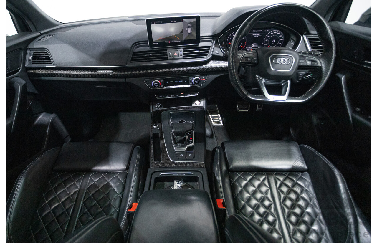 Audi Q5 2.0 TFSI Quattro S-line Black (AWD) FY MY17 4D Wagon Quantum Grey Metallic Turbo 2.0L