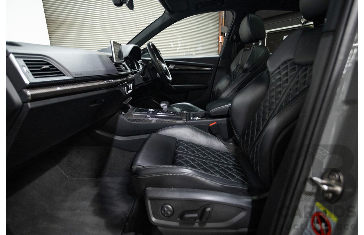 Audi Q5 2.0 TFSI Quattro S-line Black (AWD) FY MY17 4D Wagon Quantum Grey Metallic Turbo 2.0L