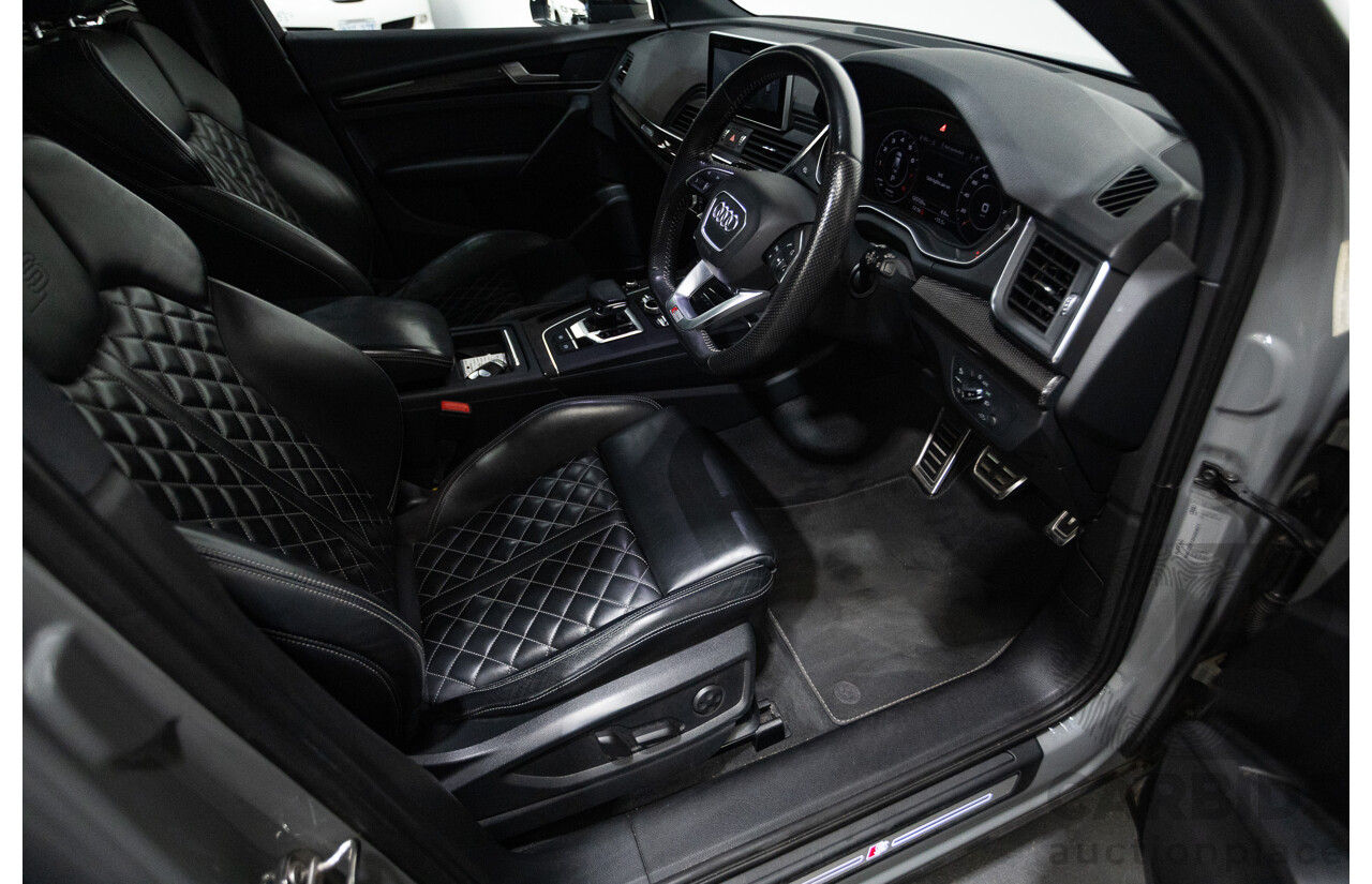 Audi Q5 2.0 TFSI Quattro S-line Black (AWD) FY MY17 4D Wagon Quantum Grey Metallic Turbo 2.0L