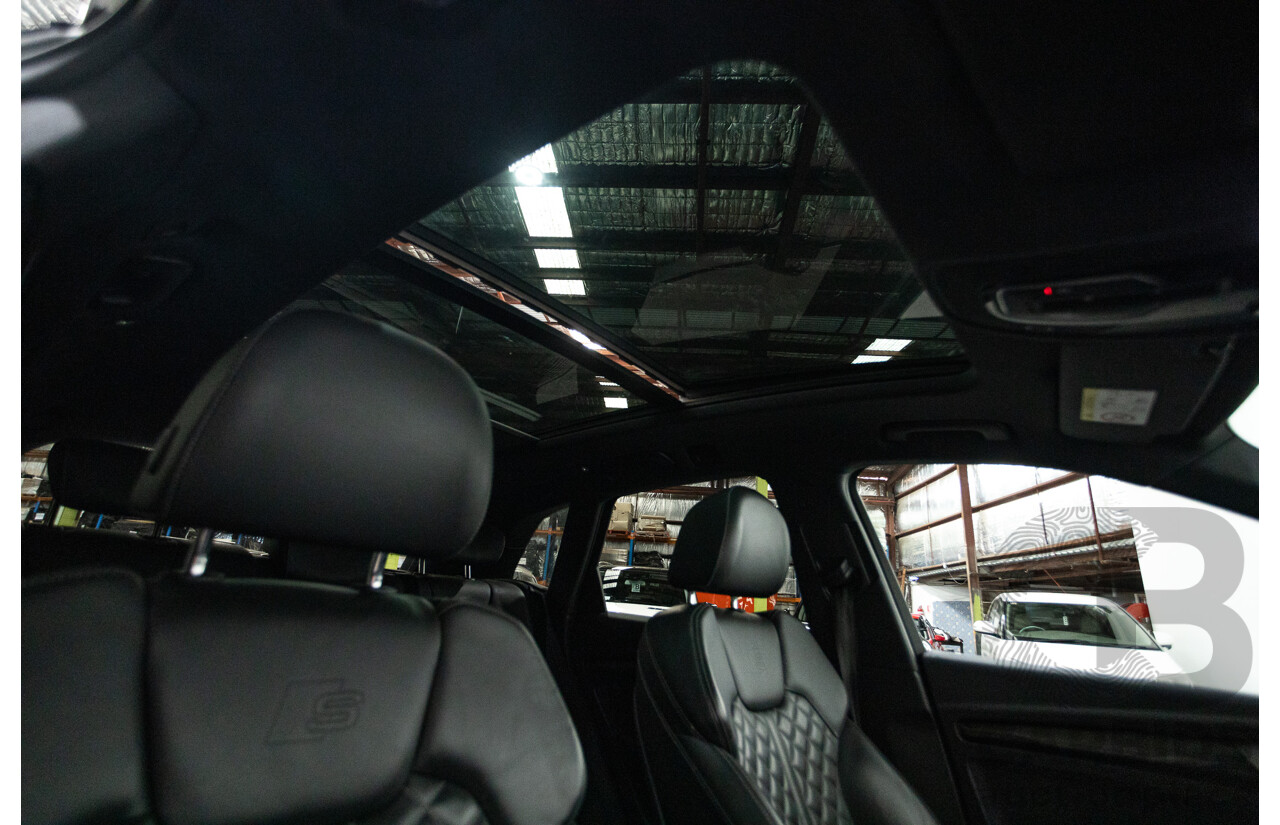 Audi Q5 2.0 TFSI Quattro S-line Black (AWD) FY MY17 4D Wagon Quantum Grey Metallic Turbo 2.0L
