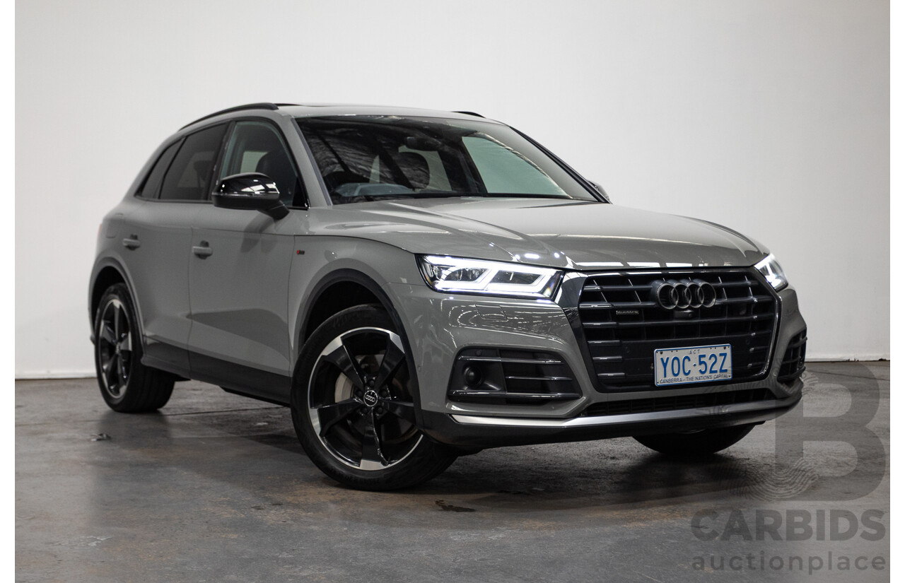 Audi Q5 2.0 TFSI Quattro S-line Black (AWD) FY MY17 4D Wagon Quantum Grey Metallic Turbo 2.0L