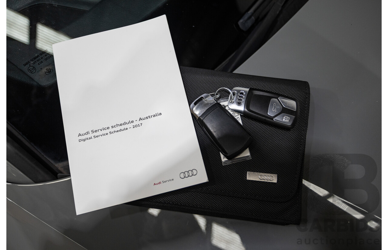 Audi Q5 2.0 TFSI Quattro S-line Black (AWD) FY MY17 4D Wagon Quantum Grey Metallic Turbo 2.0L