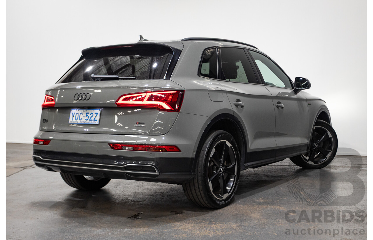 Audi Q5 2.0 TFSI Quattro S-line Black (AWD) FY MY17 4D Wagon Quantum Grey Metallic Turbo 2.0L