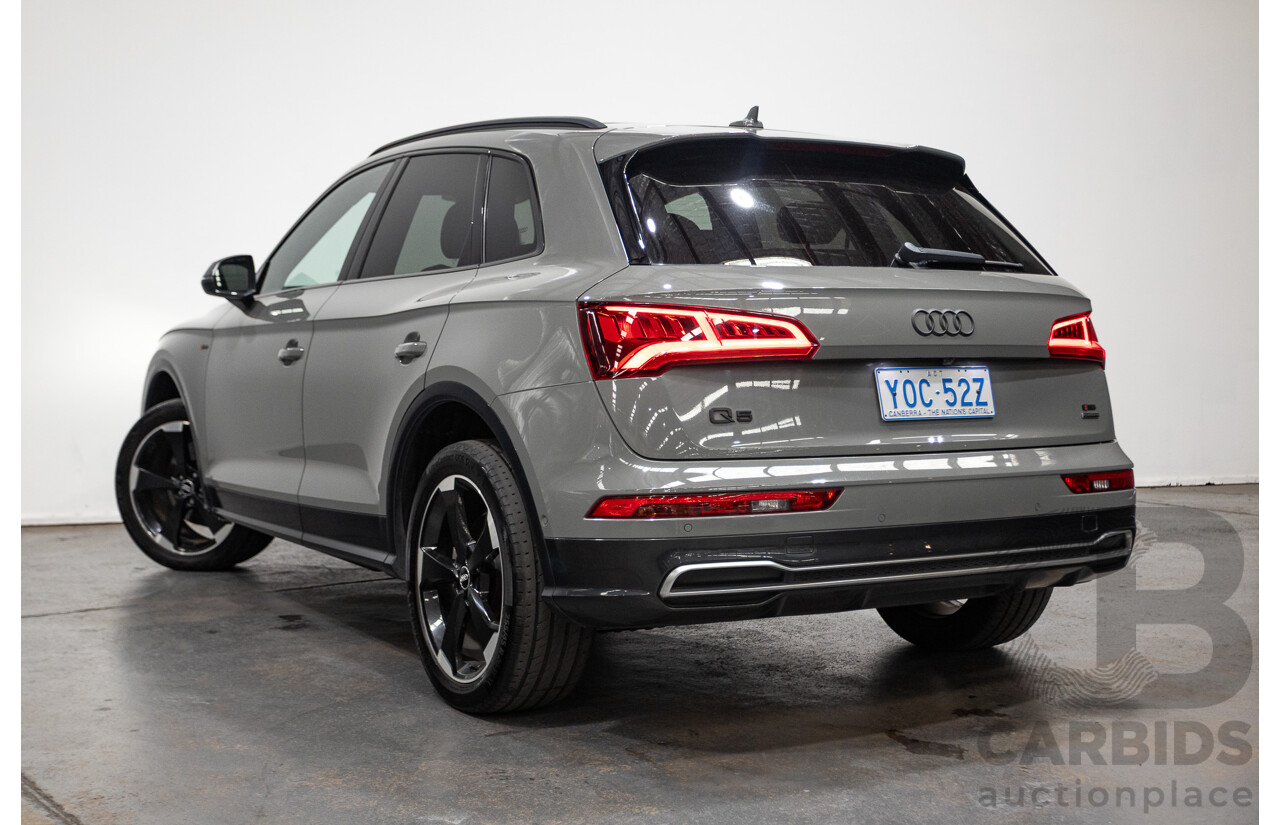 Audi Q5 2.0 TFSI Quattro S-line Black (AWD) FY MY17 4D Wagon Quantum Grey Metallic Turbo 2.0L