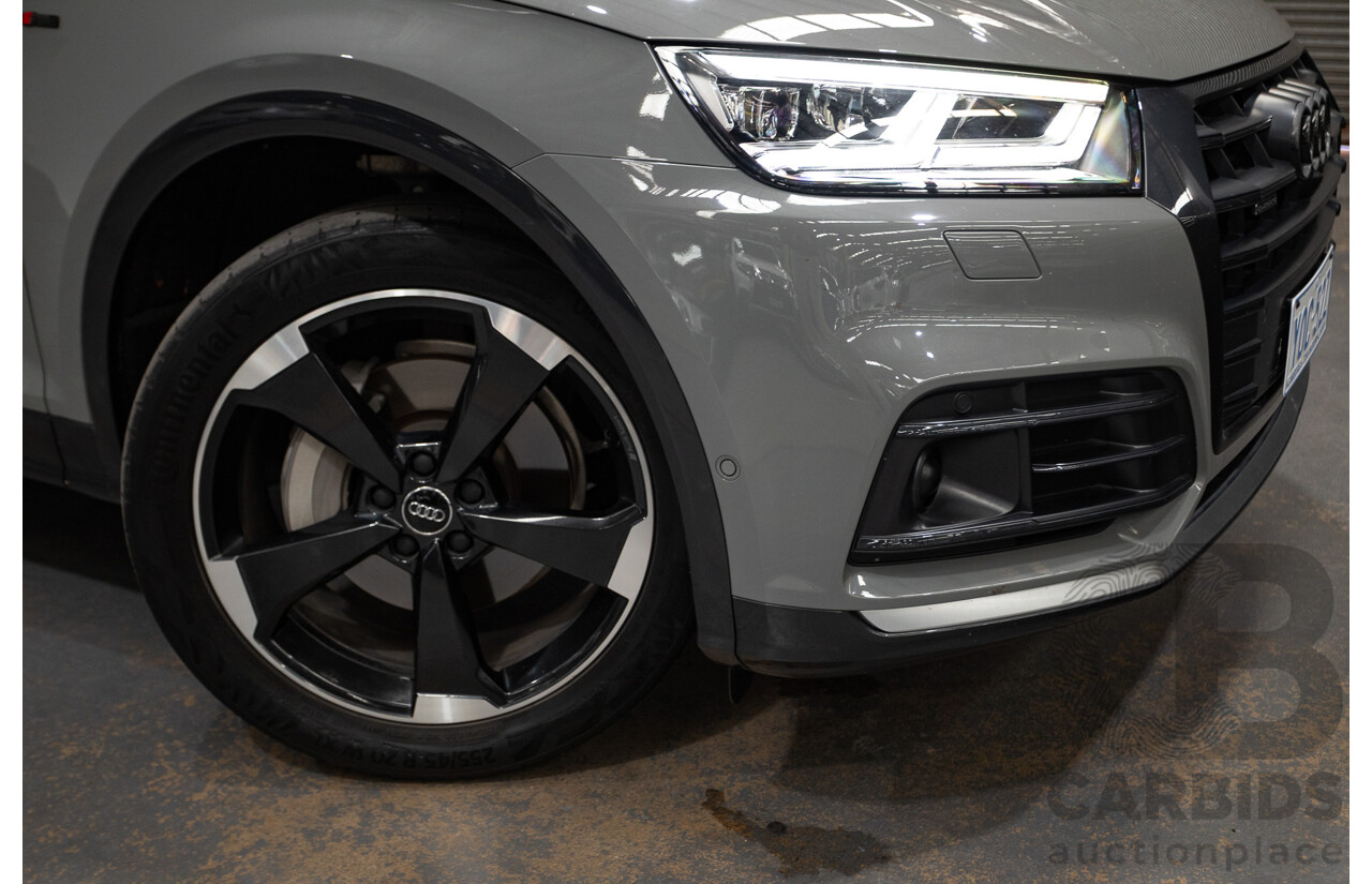 Audi Q5 2.0 TFSI Quattro S-line Black (AWD) FY MY17 4D Wagon Quantum Grey Metallic Turbo 2.0L