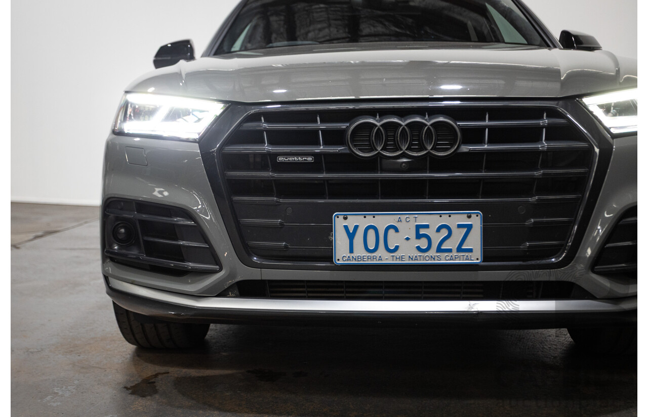Audi Q5 2.0 TFSI Quattro S-line Black (AWD) FY MY17 4D Wagon Quantum Grey Metallic Turbo 2.0L