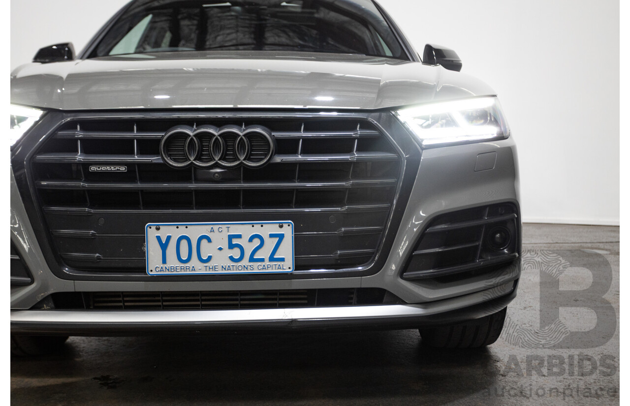 Audi Q5 2.0 TFSI Quattro S-line Black (AWD) FY MY17 4D Wagon Quantum Grey Metallic Turbo 2.0L