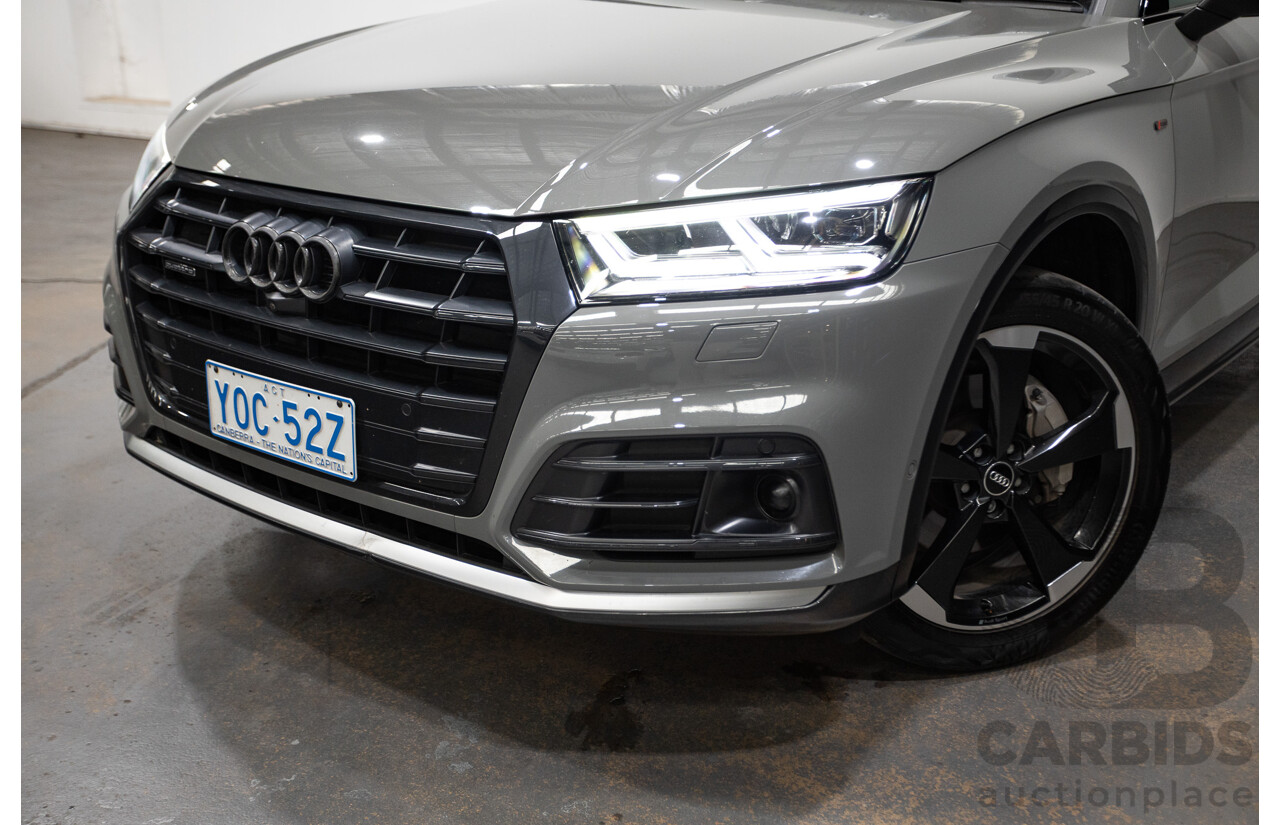 Audi Q5 2.0 TFSI Quattro S-line Black (AWD) FY MY17 4D Wagon Quantum Grey Metallic Turbo 2.0L