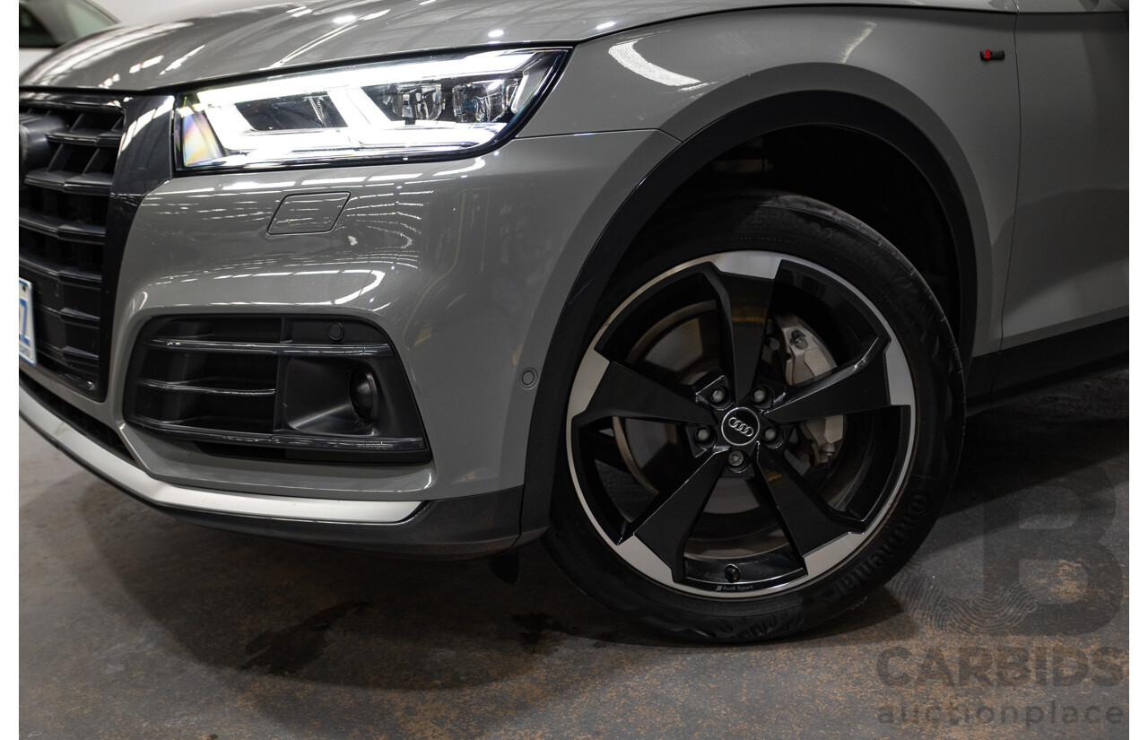 Audi Q5 2.0 TFSI Quattro S-line Black (AWD) FY MY17 4D Wagon Quantum Grey Metallic Turbo 2.0L