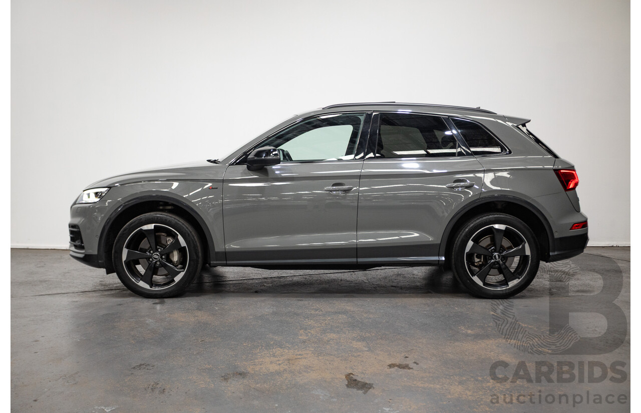 Audi Q5 2.0 TFSI Quattro S-line Black (AWD) FY MY17 4D Wagon Quantum Grey Metallic Turbo 2.0L
