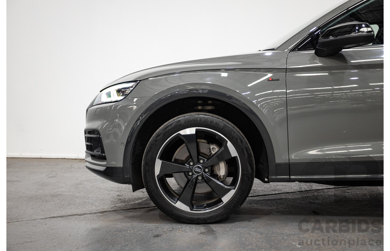 Audi Q5 2.0 TFSI Quattro S-line Black (AWD) FY MY17 4D Wagon Quantum Grey Metallic Turbo 2.0L